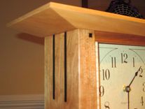 Mission / Arts & Crafts Mantle Clocks 3 small