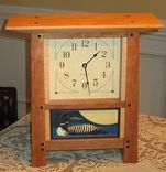 Mission / Arts & Crafts Mantle Clocks 1 small
