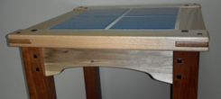 Recycled Pallet Plant Stand-Greene & Greene Style 2 small