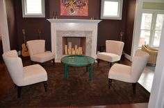 Custom Round Metal Coffee Table Art With Beautiful Turquoise And Jade Green Paint Color 4 small