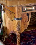 Hand Carved Whitetail Desk 6 small