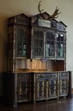 Adirondack Rustic Buffet/Hutch Cabinet 1 small