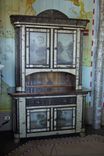 Rustic Hutch With Oil Paintings 1 small