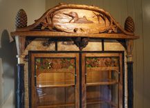 Adirondack Rustic Display Cabinet 2 small