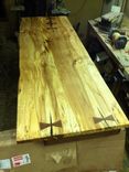 Maple Slab Top Kitchen Island 2 small