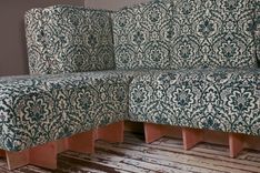 12' Modern Patterned Couch 2 small