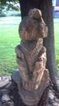 Chainsaw Carved Owl 3 small