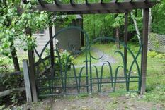 Forged Iron Garden Gates 2 small