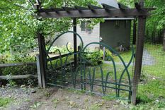 Forged Iron Garden Gates 3 small