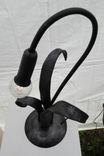 Forged Iron Lily Lamp 3 small