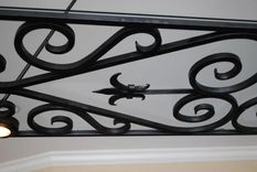 Forged Iron Candle/Halogen Chandelier 2 small
