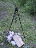 Forged Iron Camp Fire Cook Set 1 small