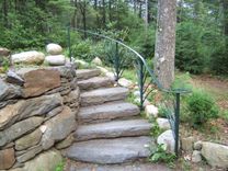 Forged Iron Day Lily Railing 1 small