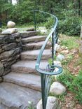 Forged Iron Day Lily Railing 4 small