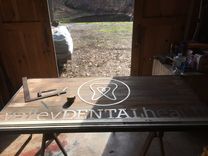 Decorative Metal And Reclaimed Barn Wood Sign 3 small
