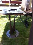 Pedestal Table With Stool 1 small