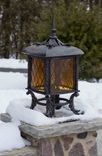 Exterior Bronze And Stained Glass Light Fixtures 1 small
