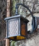 Exterior Bronze And Stained Glass Light Fixtures 2 small
