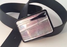 Fused Glass Belt Buckle 2 small