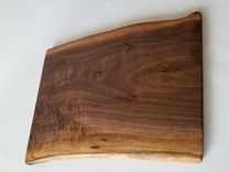 Large Wood Server- Serving Board- Charcuterie Board- Food Server- Black Walnut- Food Safe- Tapas 4 small