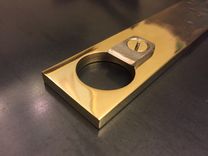 Bespoke Hammered / Polished Handmade Brass Bottle Opener 1 small