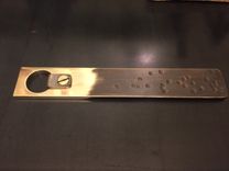 Bespoke Hammered / Polished Handmade Brass Bottle Opener 3 small