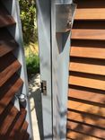 Aluminum + Ipe Modern Metal Gate 5 small
