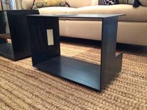 Szk Metals Modern Minimalist Metal End Table / Coffee Table 2 small