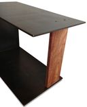 Szk Metals 'Xy' Modern Minimalist Sculptural Metal Coffee / Side Table 2 small