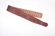 Personalized Customized Leather Guitar Strap 2 small