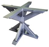 Metal Table Base - Pedestal Style (Trestle) 2 small