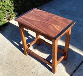 Richard's Small Walnut And Wenge Greene & Greene Style Table 1 small