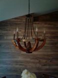 Koa Chandelier 3 small