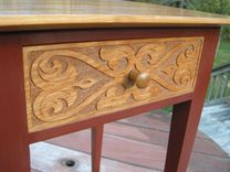 Carved Nightstands 2 small