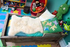 Toddler Bed - Reclaimed Wood 2 small