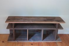 Book/Toy Storage With Reclaimed Wood 3 small