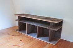 Book/Toy Storage With Reclaimed Wood 1 small