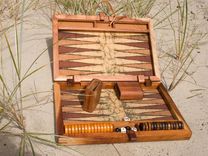 Koa Custom Backgammon Set 1 small