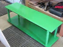 Jenny Lind-Style Bench/Bookcase 1 small