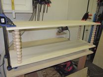 Jenny Lind-Style Bench/Bookcase 2 small