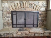 Custom Hand Forged Fire Screens 2 small