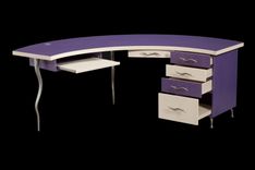 Demiluna Designer Desk, Funky Modern Cool 2 small