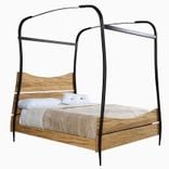 Serengeti Carriage 4 Post Bed W/Authentic Amish Buggy Shafts 1 small