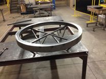 Reclaimed Barn Wood Coffee Table 5 small