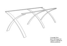 Crossover Natural Edge Coffee Table 3 small