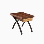 Crossover Natural Edge End Table 1 small