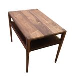 2-Tiered Walnut Side Table 2 small