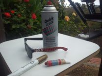 Solo X Guineyart X Rawartist Custom Sunglasses 2 small