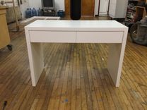 Desk With Bulletin Board And Floating Shelves 2 small