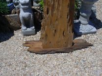 Louisiana Sinker Cypress Floor Lamp Wooden One Of A Kind 3 small